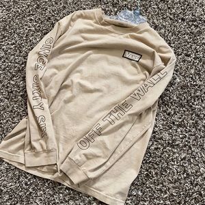 Vans long sleeve shirt, medium size.